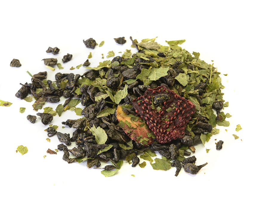 клубника со сливками (samovartime) / чай ароматизированный зеленый Нижний Тагил