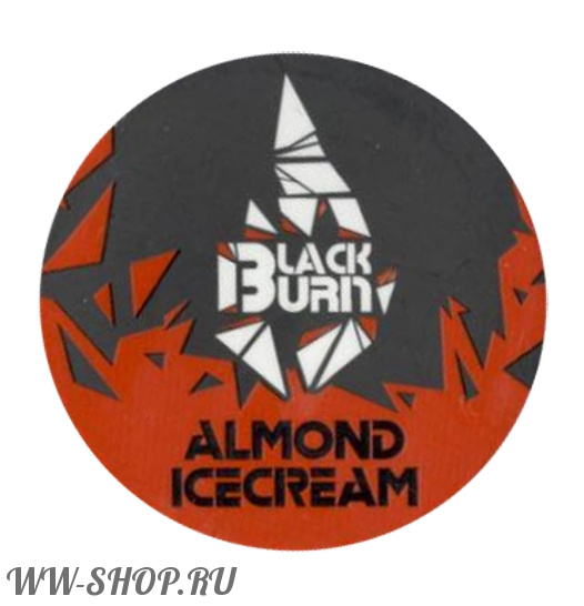 burn black - миндальное мороженое (almond icecream) Нижний Тагил