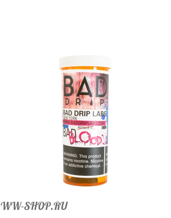 жидкость bad drip- bad blood 60 мл 3 мг Нижний Тагил