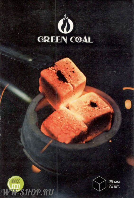 уголь кокосовый green coal 72 Нижний Тагил